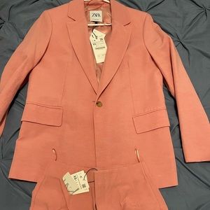NWT Zara blazer and short set